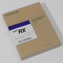 Fuji RX blue sensitive film 18x24cm. Code: AC1103