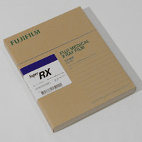 Fuji RX blue sensitive film 24x30cm. Code: AC1104