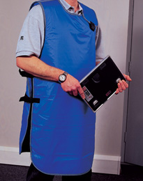 Double sided apron .35mm Pb. Code: AC1062